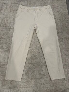MOTHER The Shaker Prep Fray pants in Act Natural, size 29